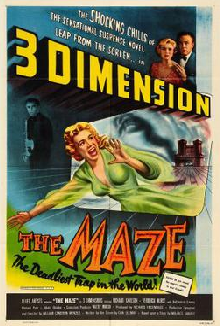 The Maze (1953) movie poster