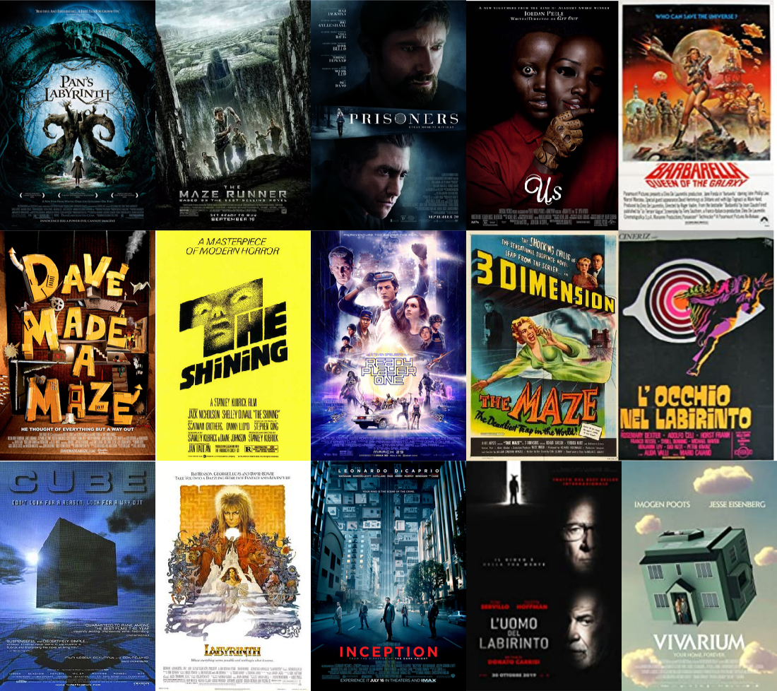 The Top 12 Best Maze / Labyrinth Movies of all time
