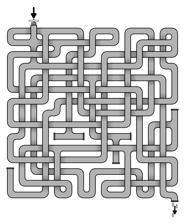 How to Make a Pipes Maze — Do you maze?