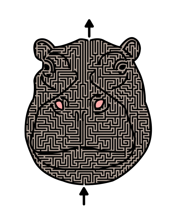 Hippopotamus Mazes 