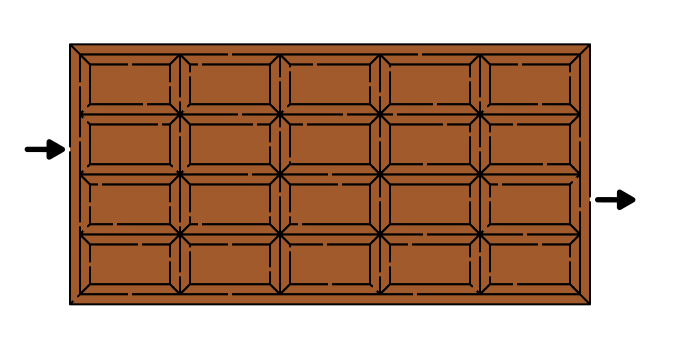 Milk Chocolate Bar Maze
