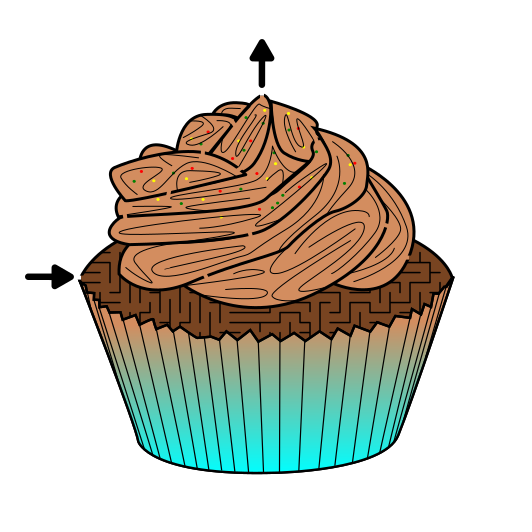 Cupcake Mazes