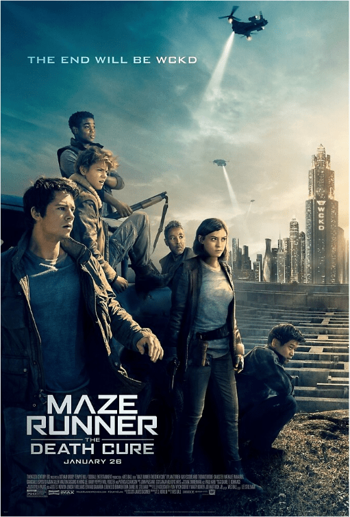 The Maze Runner the Death Cure Movie Poster