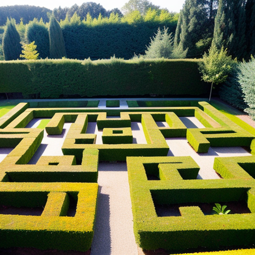Hedge Maze concept art