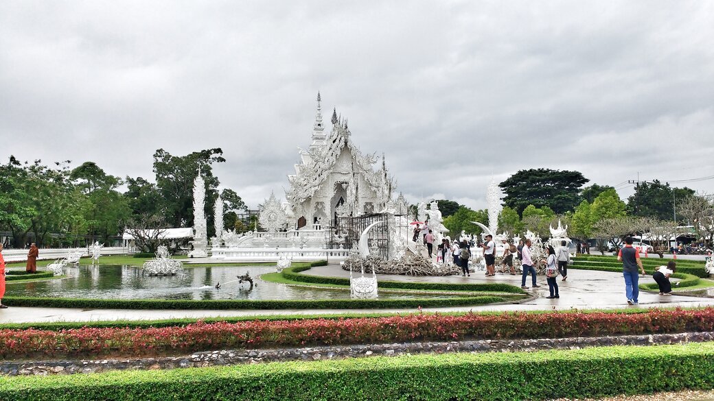 White temple Chiang Rai, Thailand