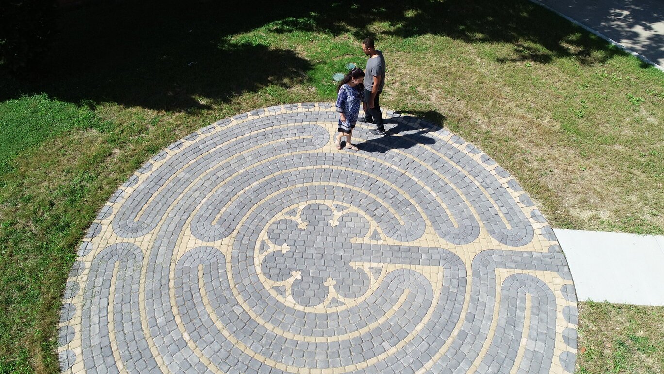 Berea College Labyrinth - photo courtesy Berea College, Jay Buckner