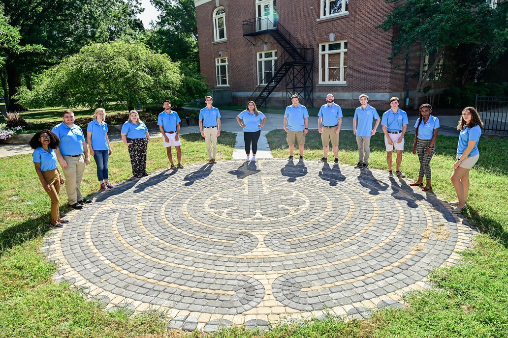 Berea College Labyrinth - photo courtesy Berea College, Crystal Wylie