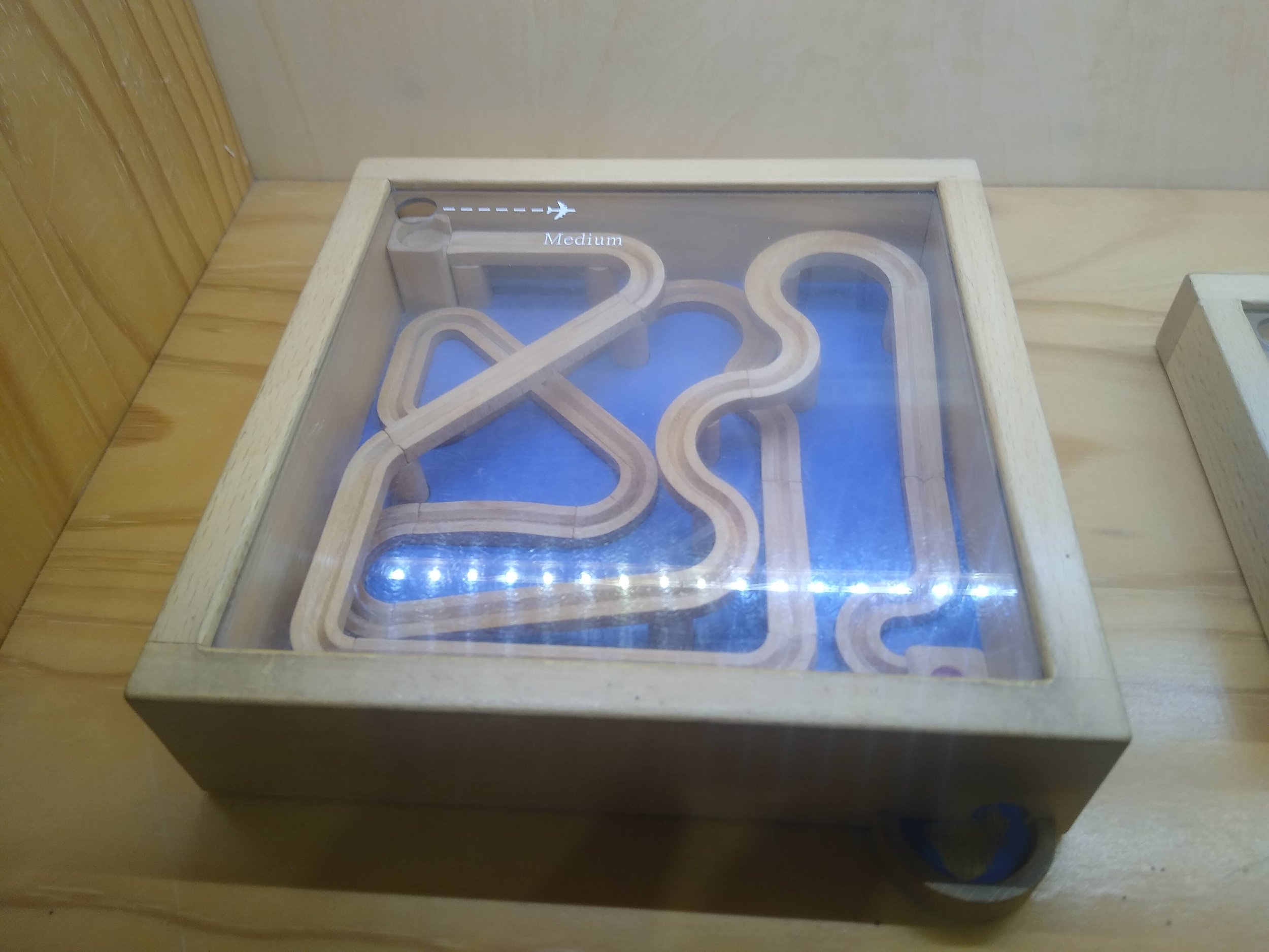 medium wooden maze