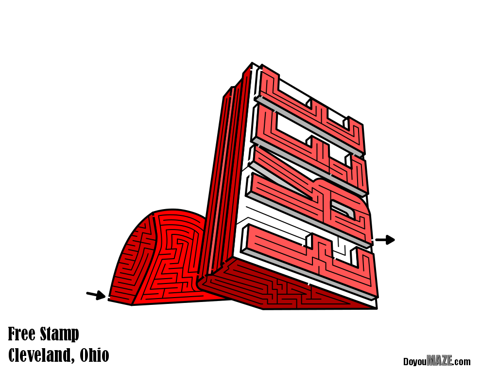 Free Stamp Maze