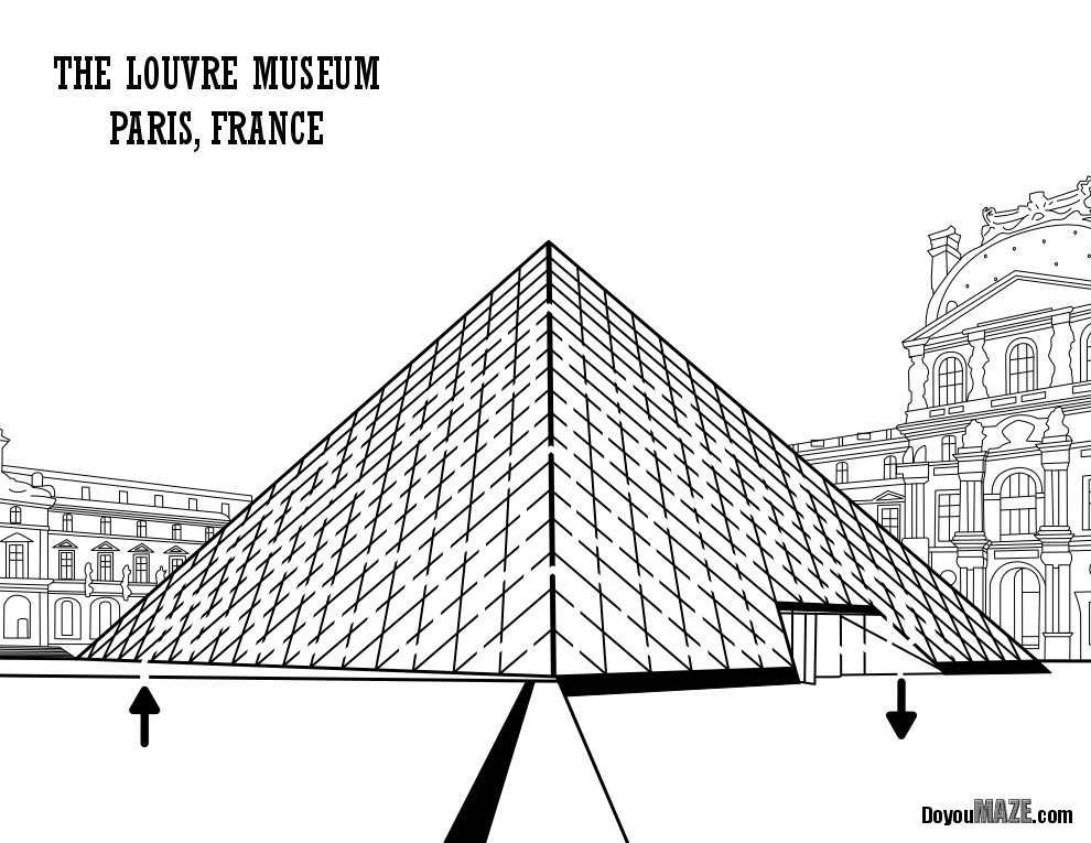 The Louvre Museum Maze