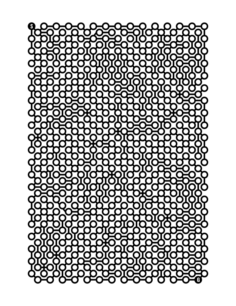 Dot maze difficult 1
