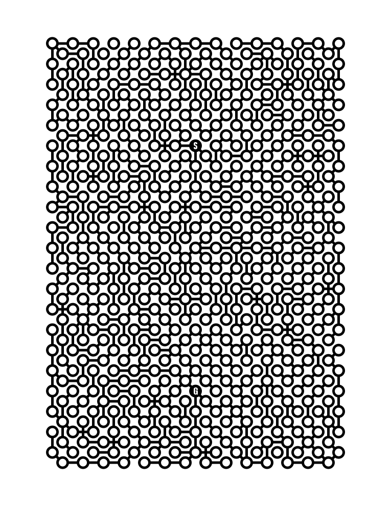 Dot maze difficult 4