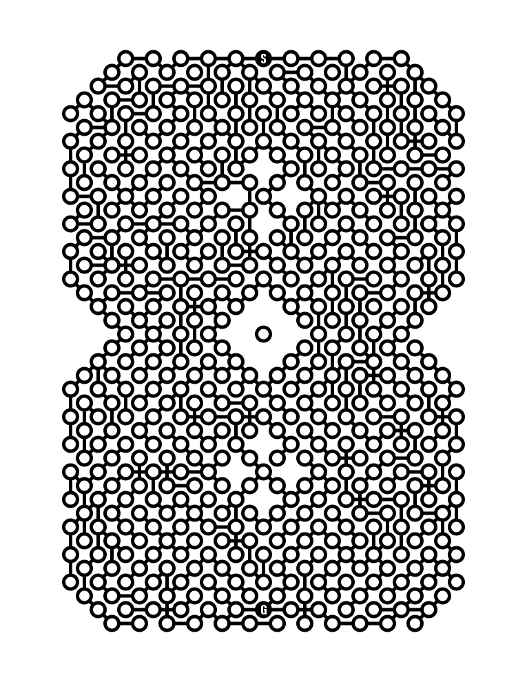 Dot maze difficult 6
