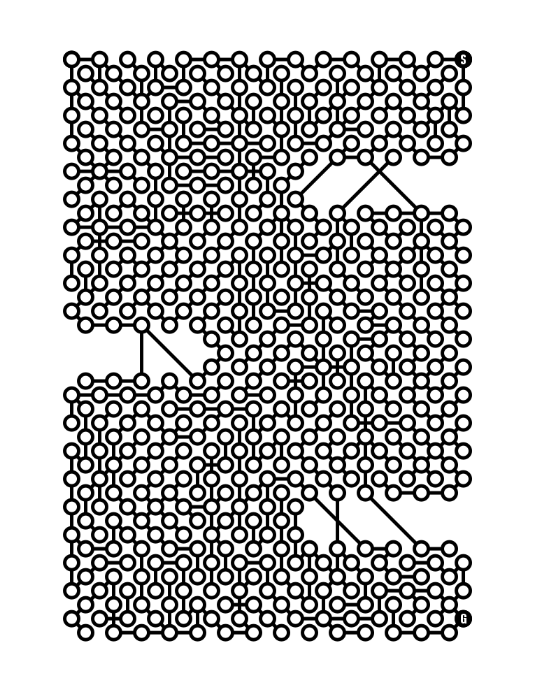 Dot maze difficult 7
