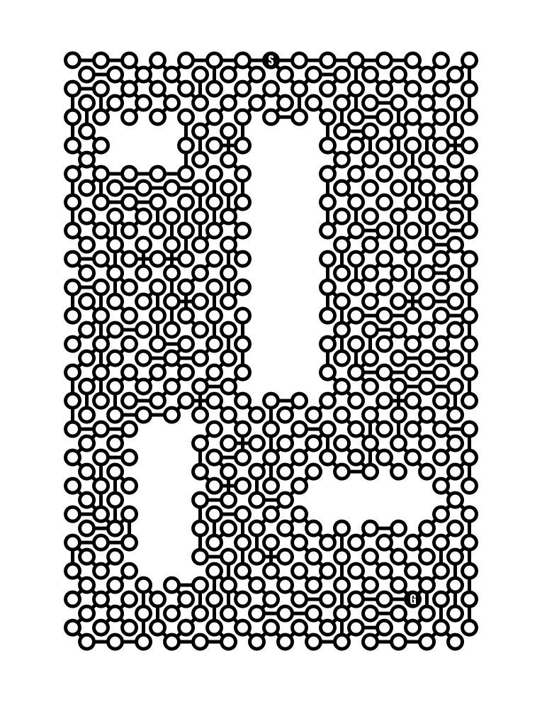 Dot maze difficult 9