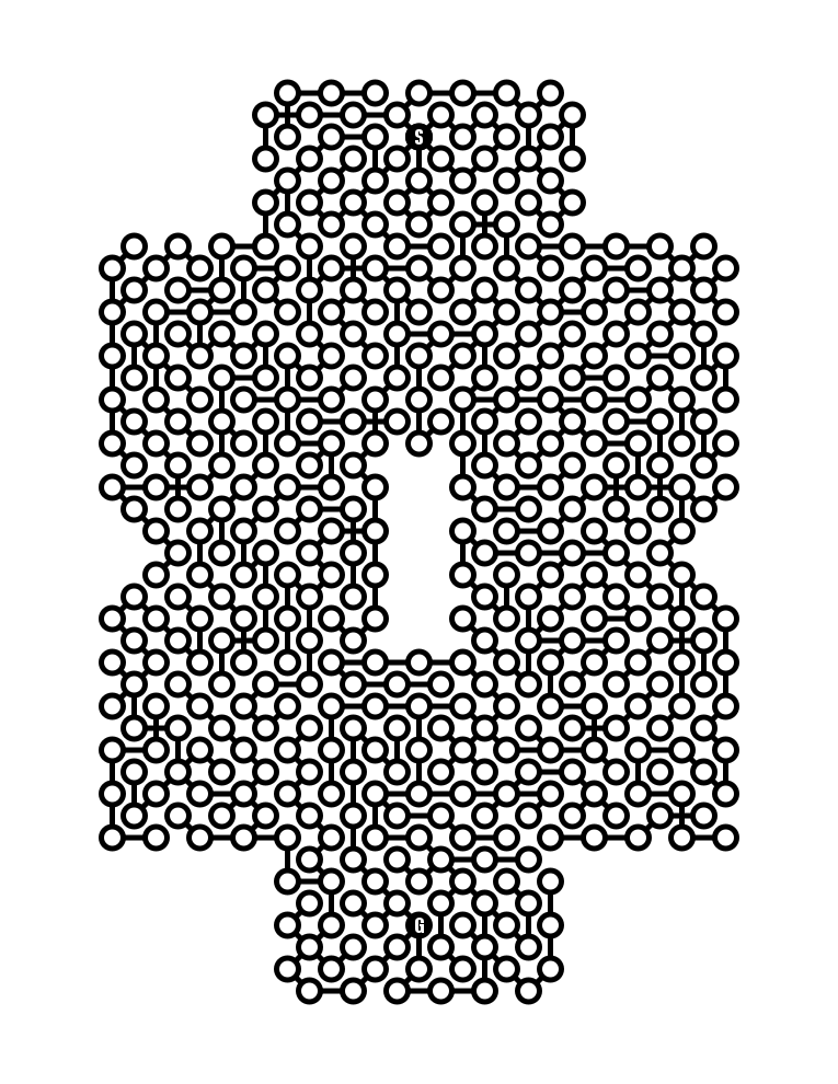 Dot maze difficult 10