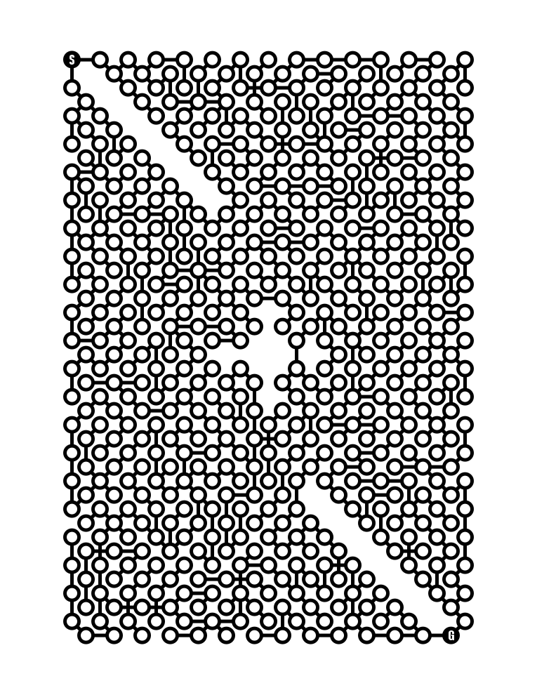 Dot maze difficult 11