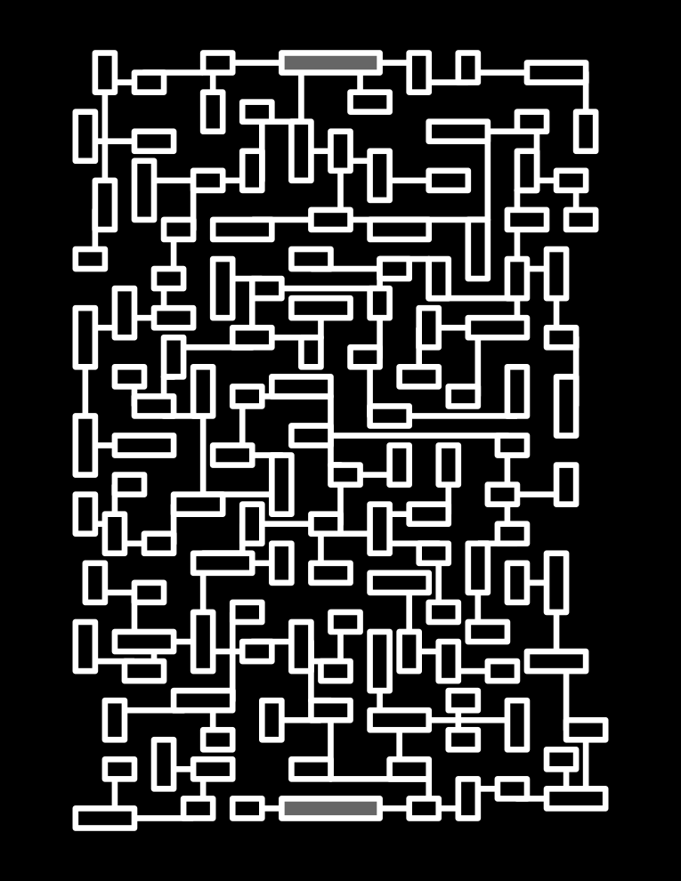rectangles maze