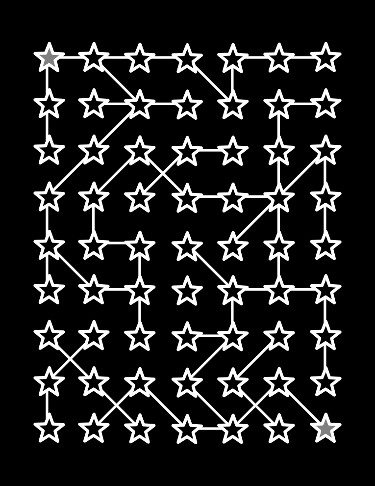 stars maze