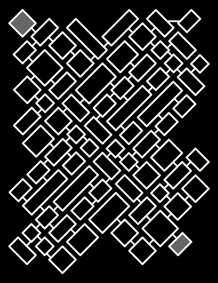 rhombus blocks maze