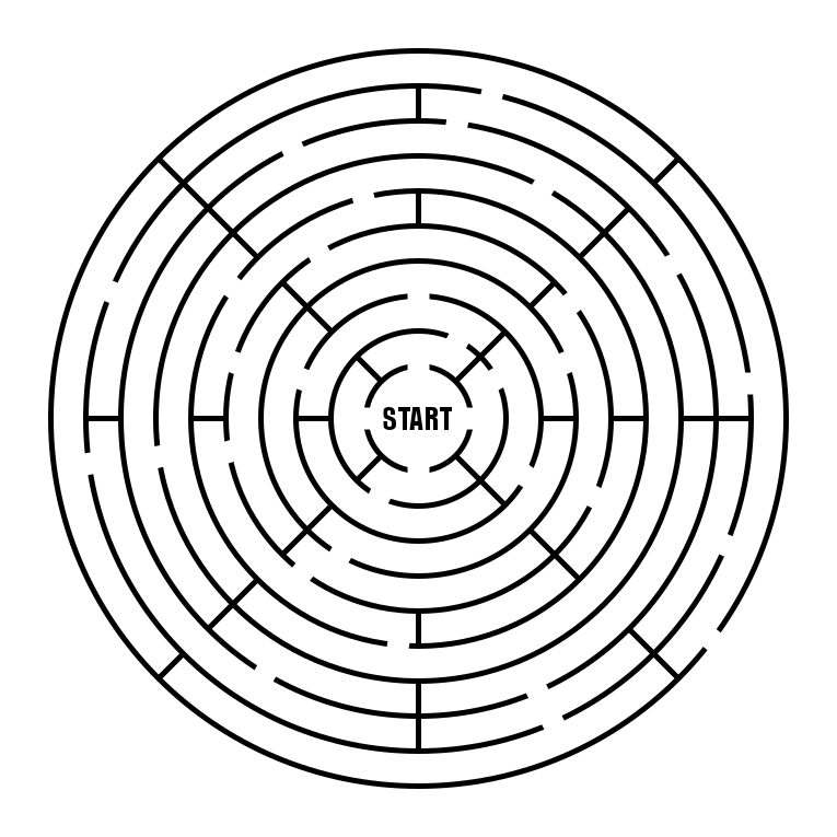 Circle Maze