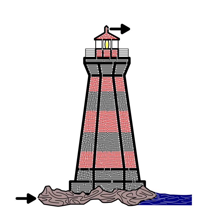 Lighthouse Maze