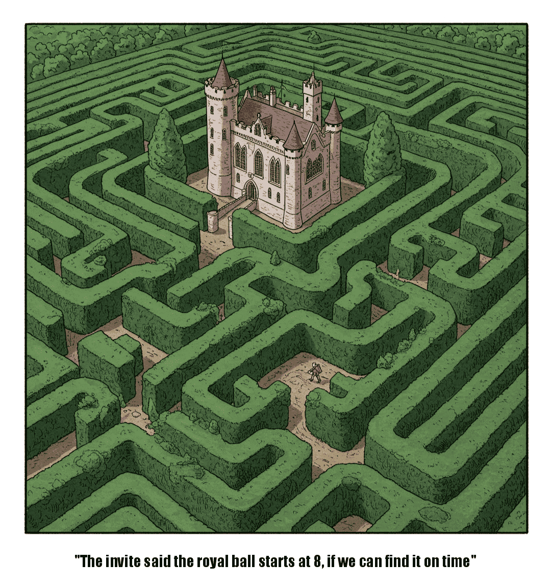 Doyoumaze Comic Strip #2 - The Royal Ball