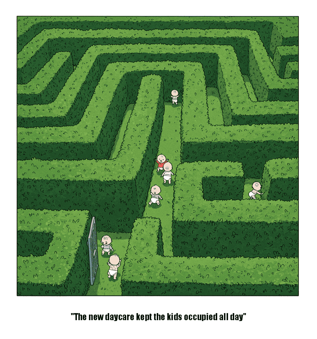 Doyoumaze Comic Strip #3 - Daycare