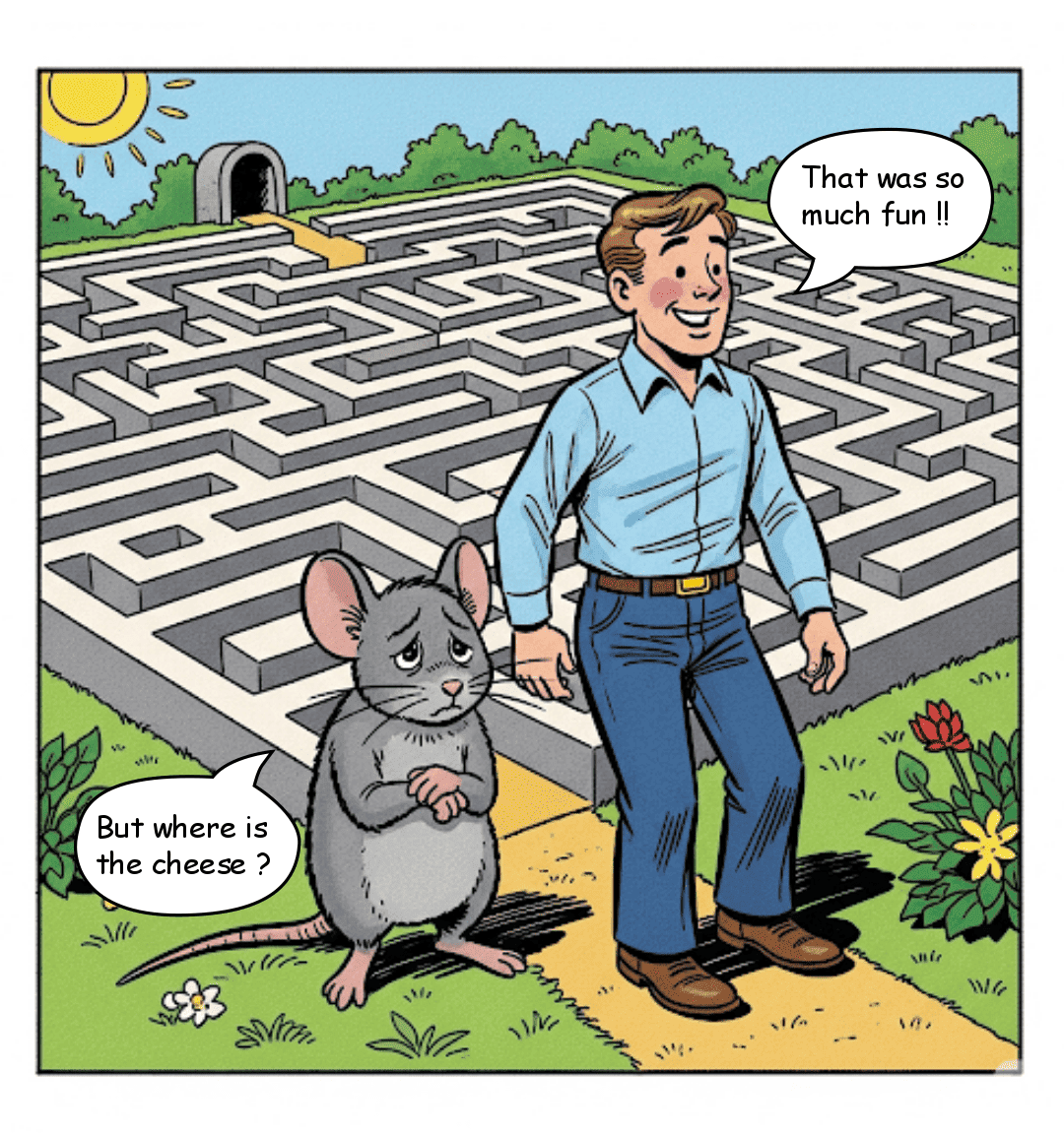 Doyoumaze Comic Strip #8 - Cheese ?