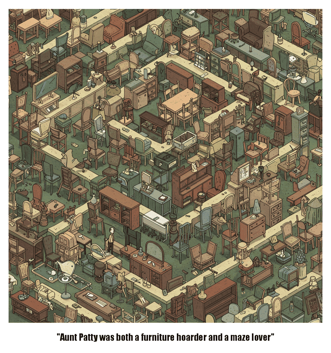 Doyoumaze Comic Strip #10 - The Hoarder