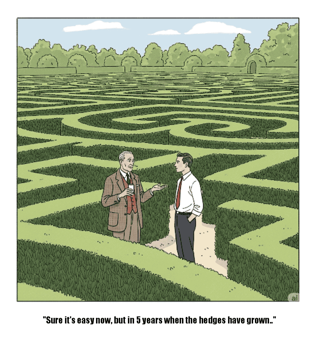 Doyoumaze Comic Strip #12 - Hedgesplaining