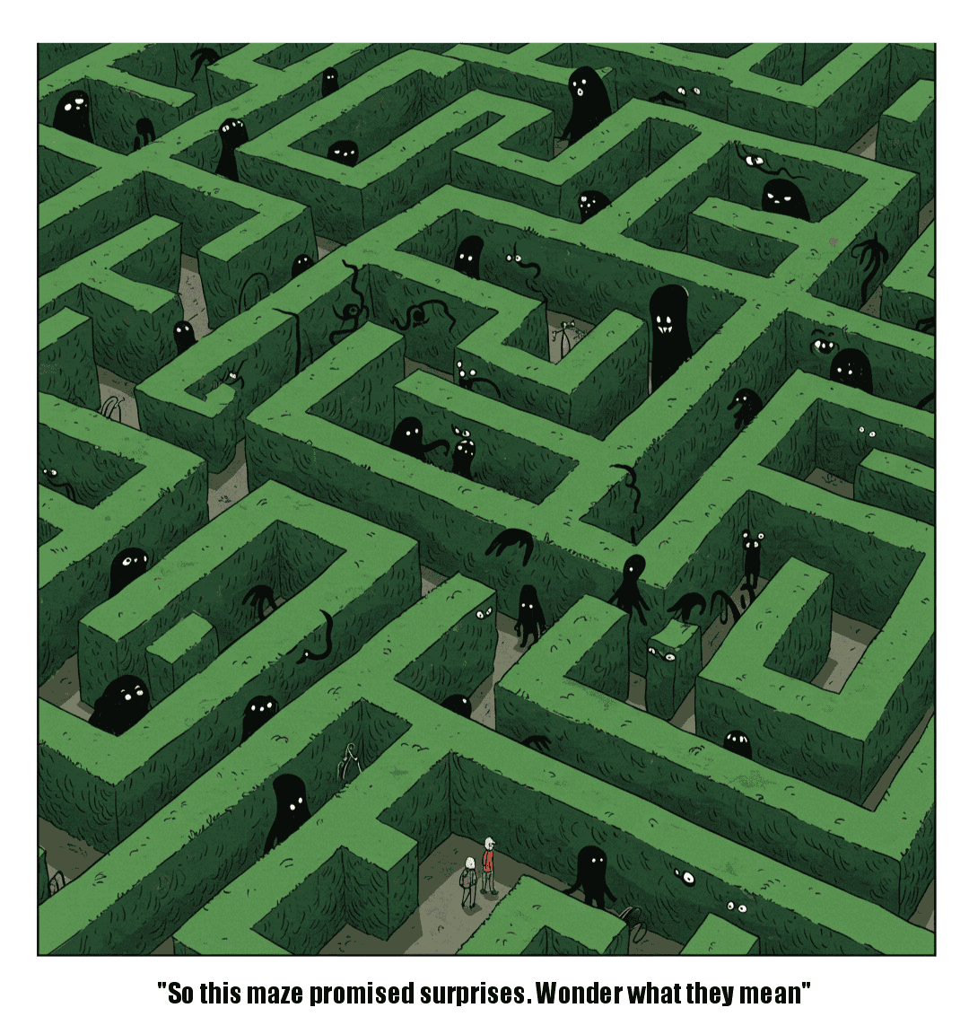 Doyoumaze Comic Strip #16 - Surprises