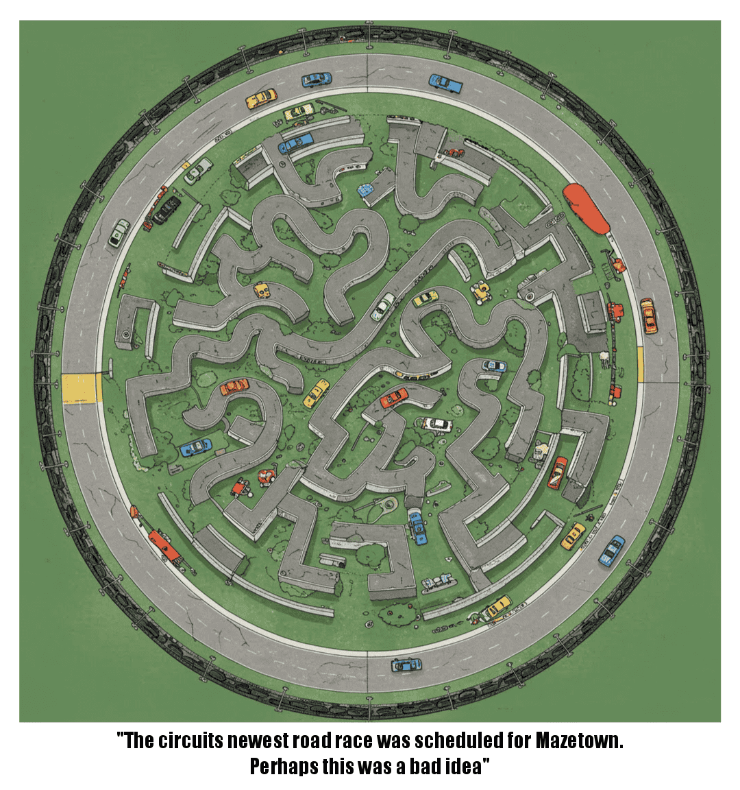 Doyoumaze Comic Strip #20 - Race