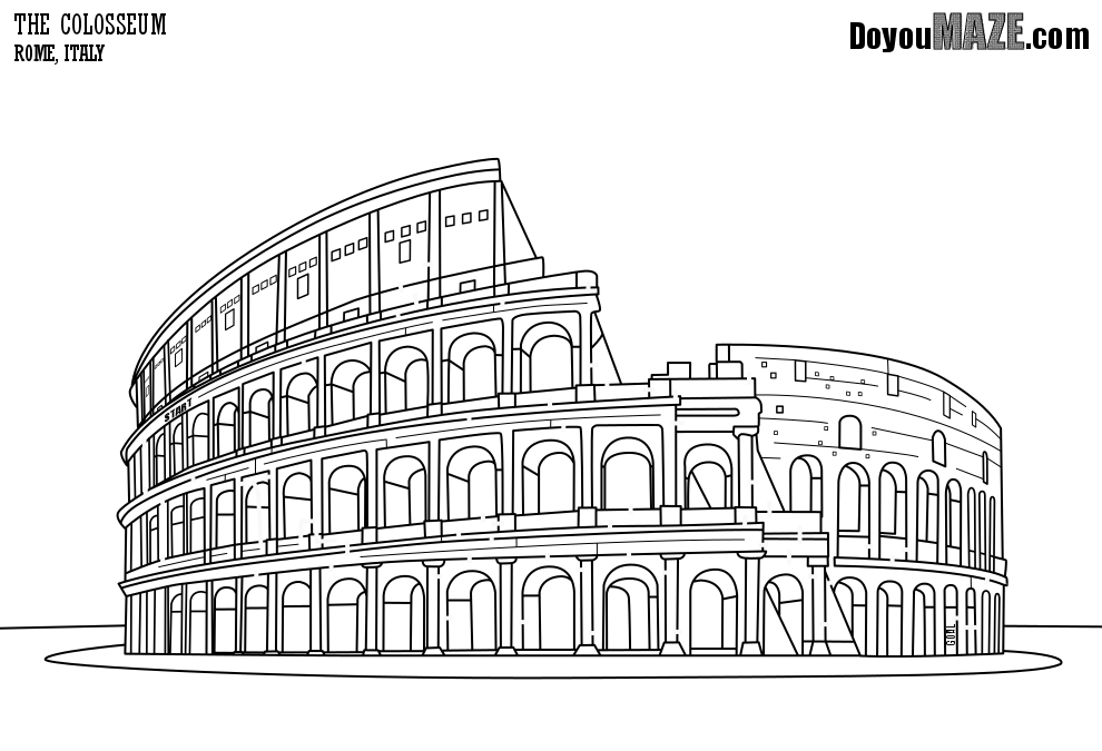  Maze of the Week #218 - The Colosseum