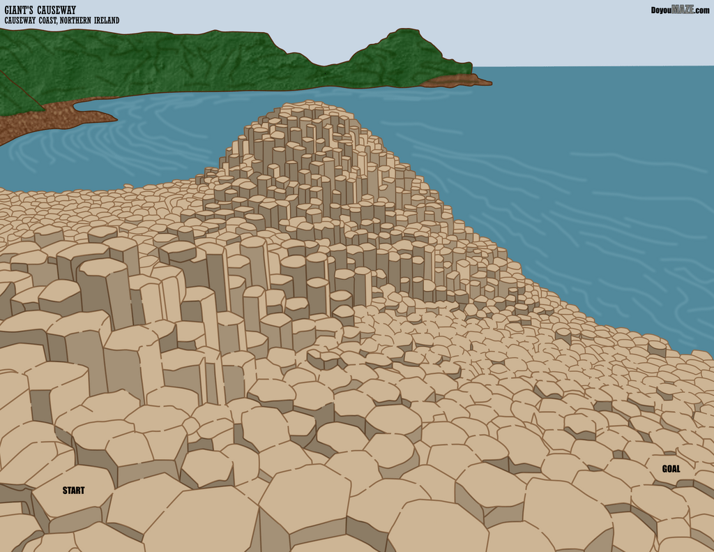 Maze of the Week #227 - Giant's Causeway
