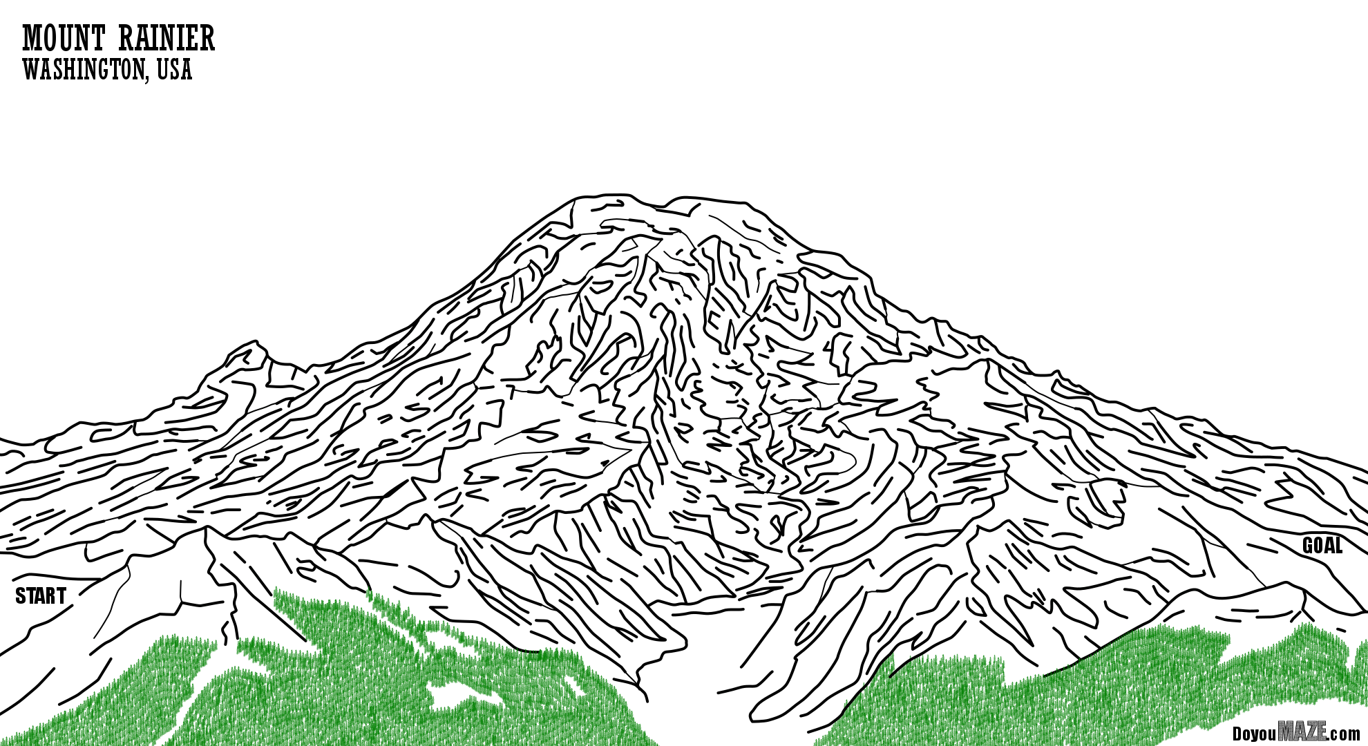 Maze of the Week #232 - Mount Rainier