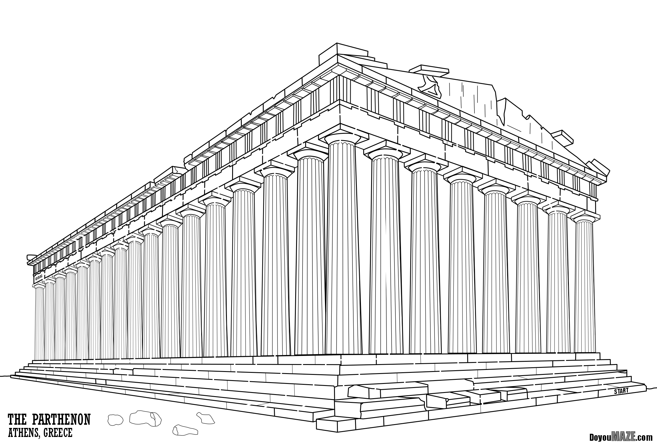 Maze of the Week #233 - Parthenon