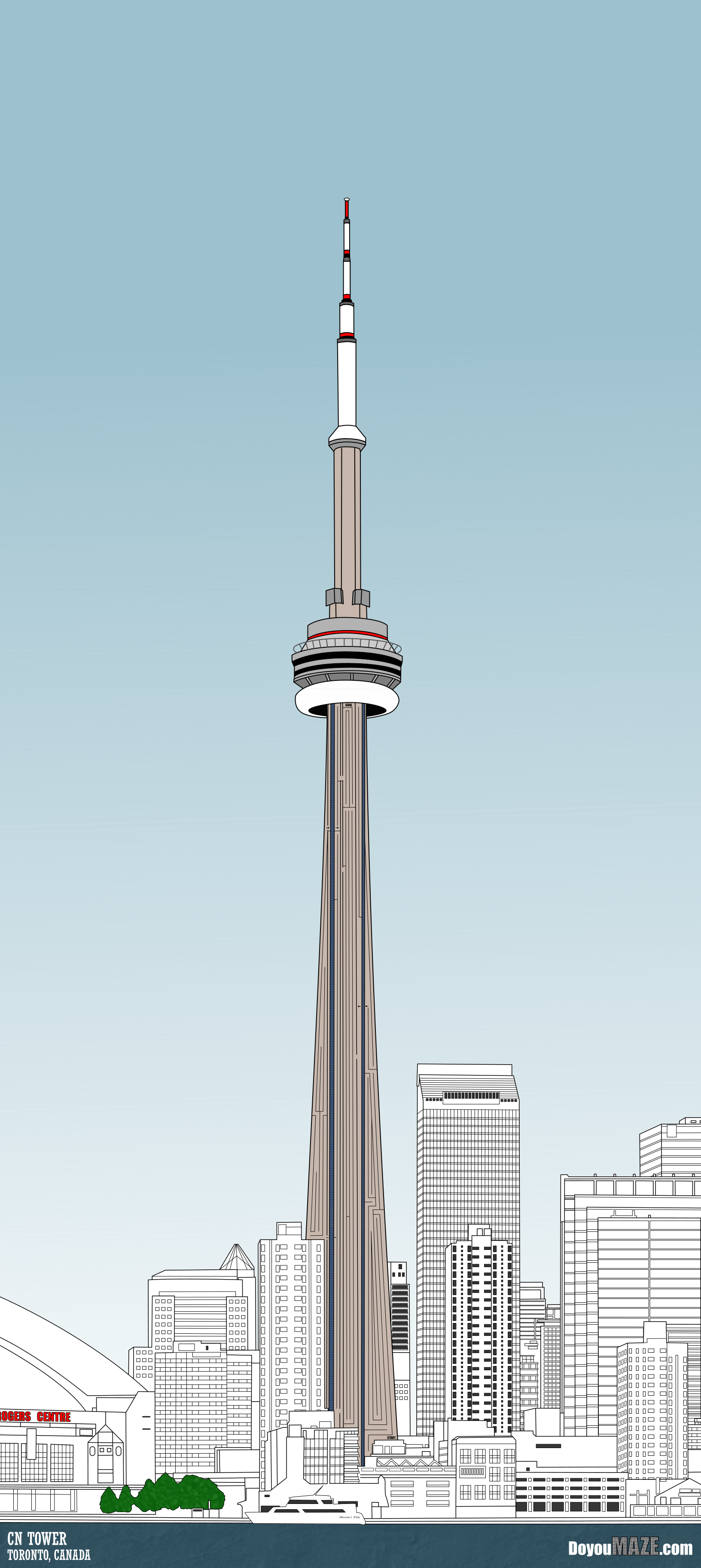 Maze of the Week #234 - CN Tower
