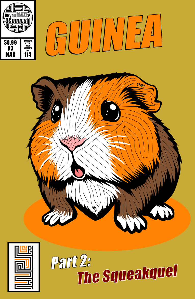 Maze Comic Book Cover #114 - GUINEA