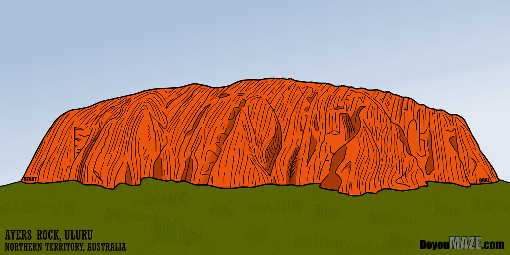 Uluru / Ayers Rock Maze