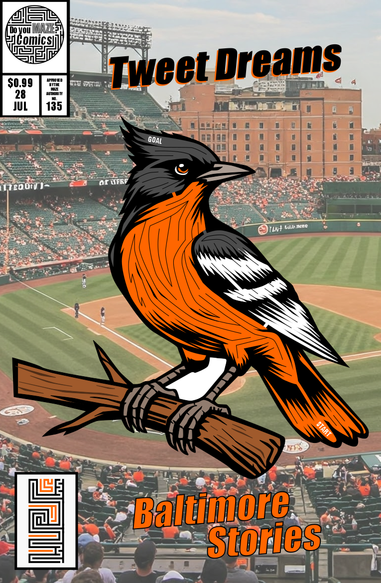 Oriole Maze Comic Book