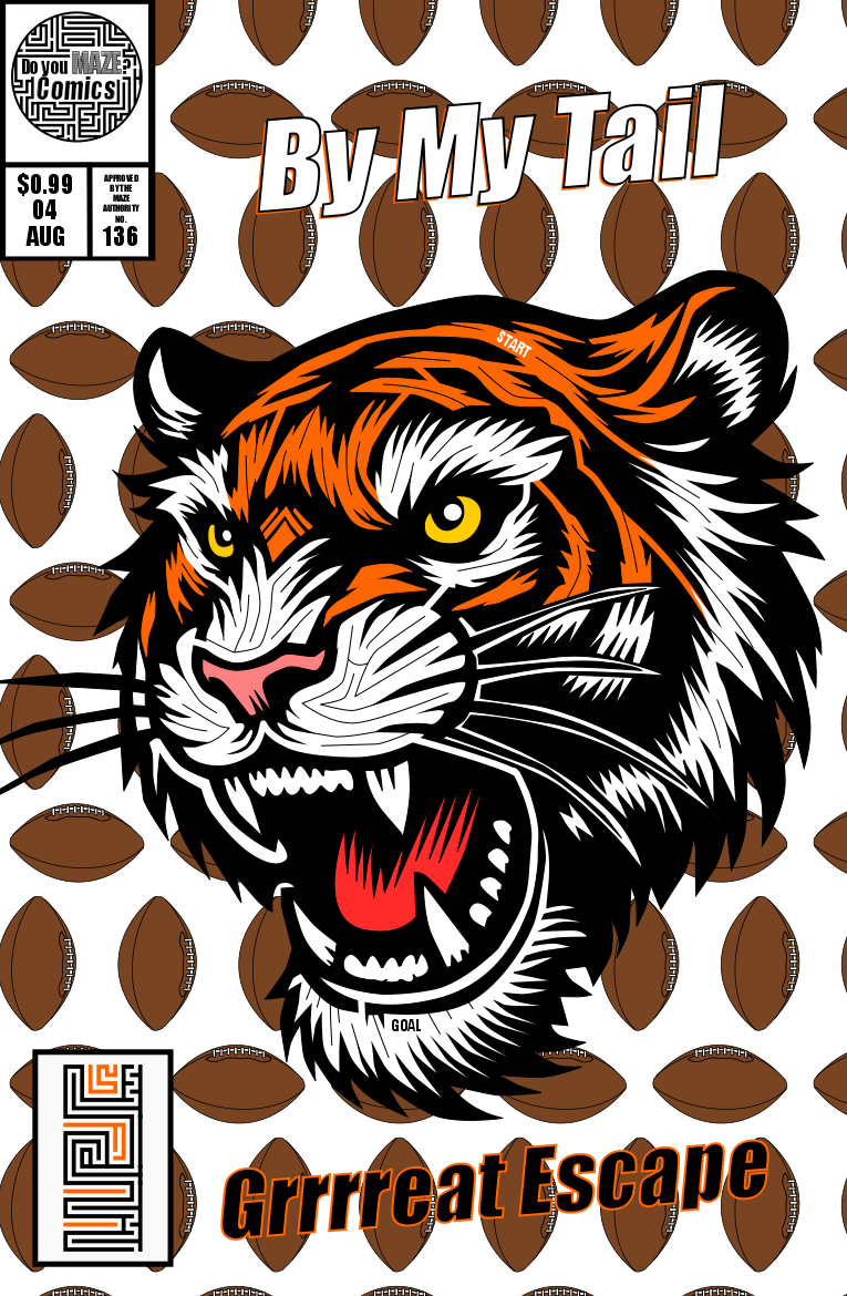 Maze Comic Book Cover #136 - By My Tail