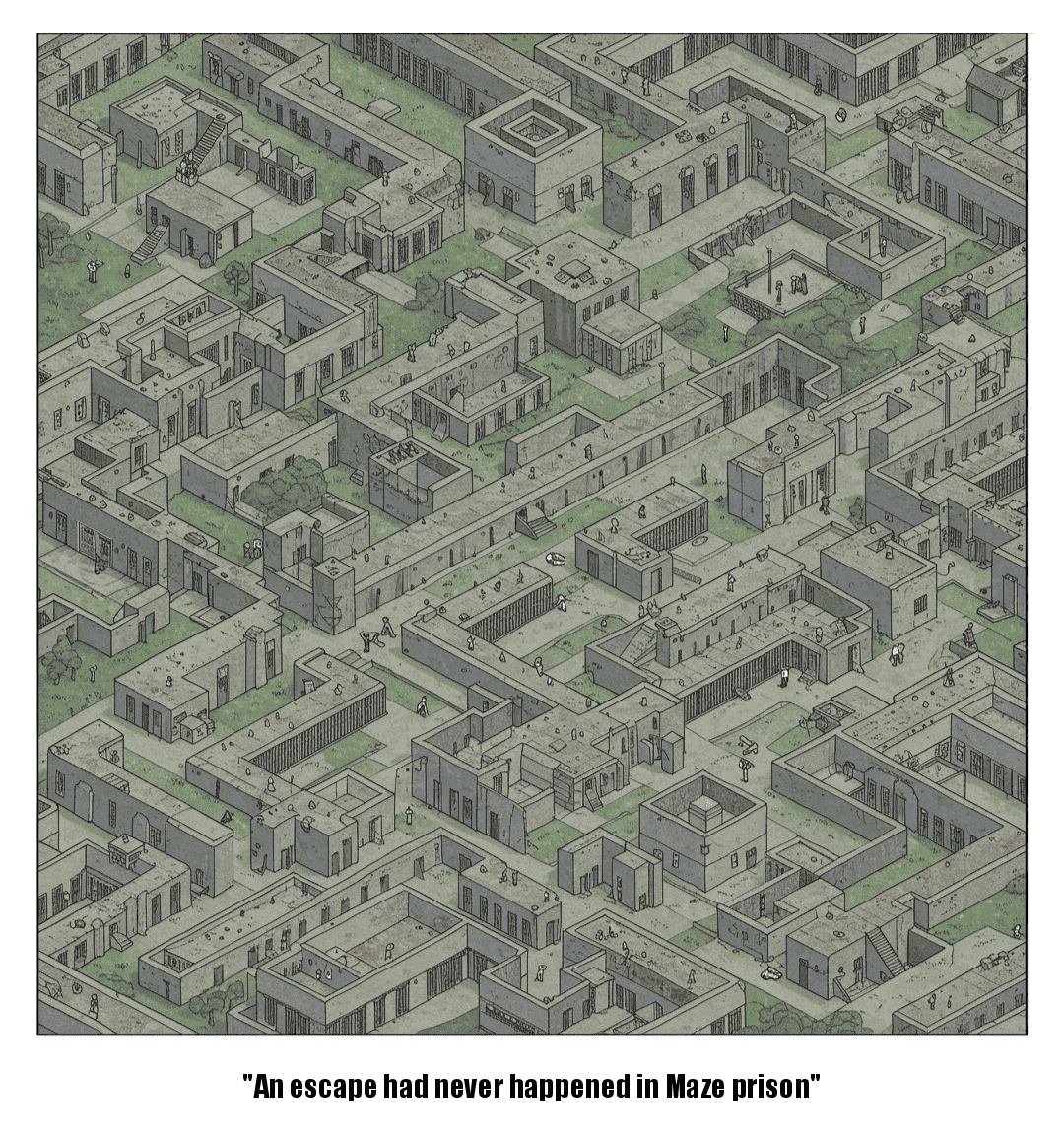 Doyoumaze Comic Strip #32 - Prison