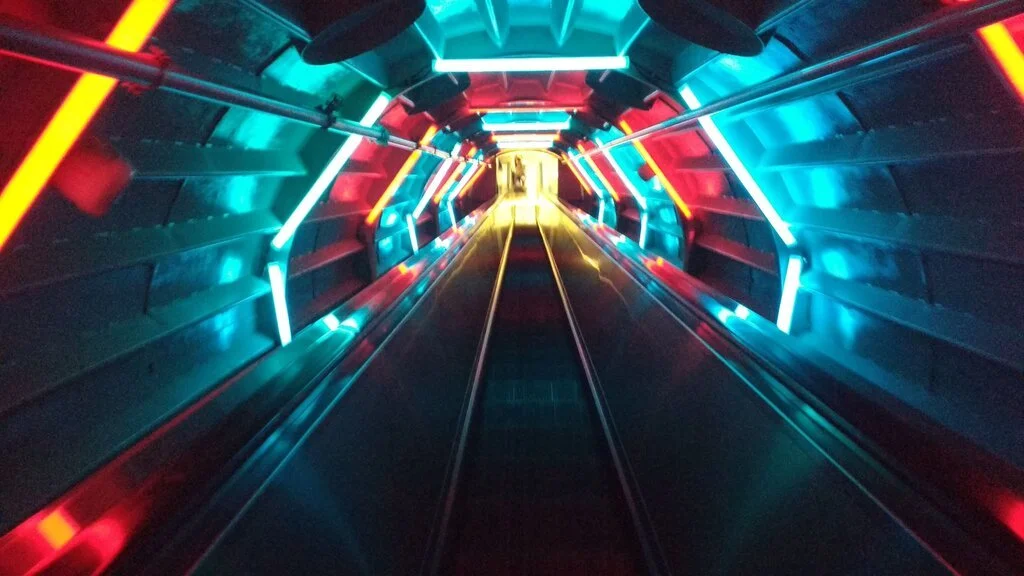Atomium escalator connection