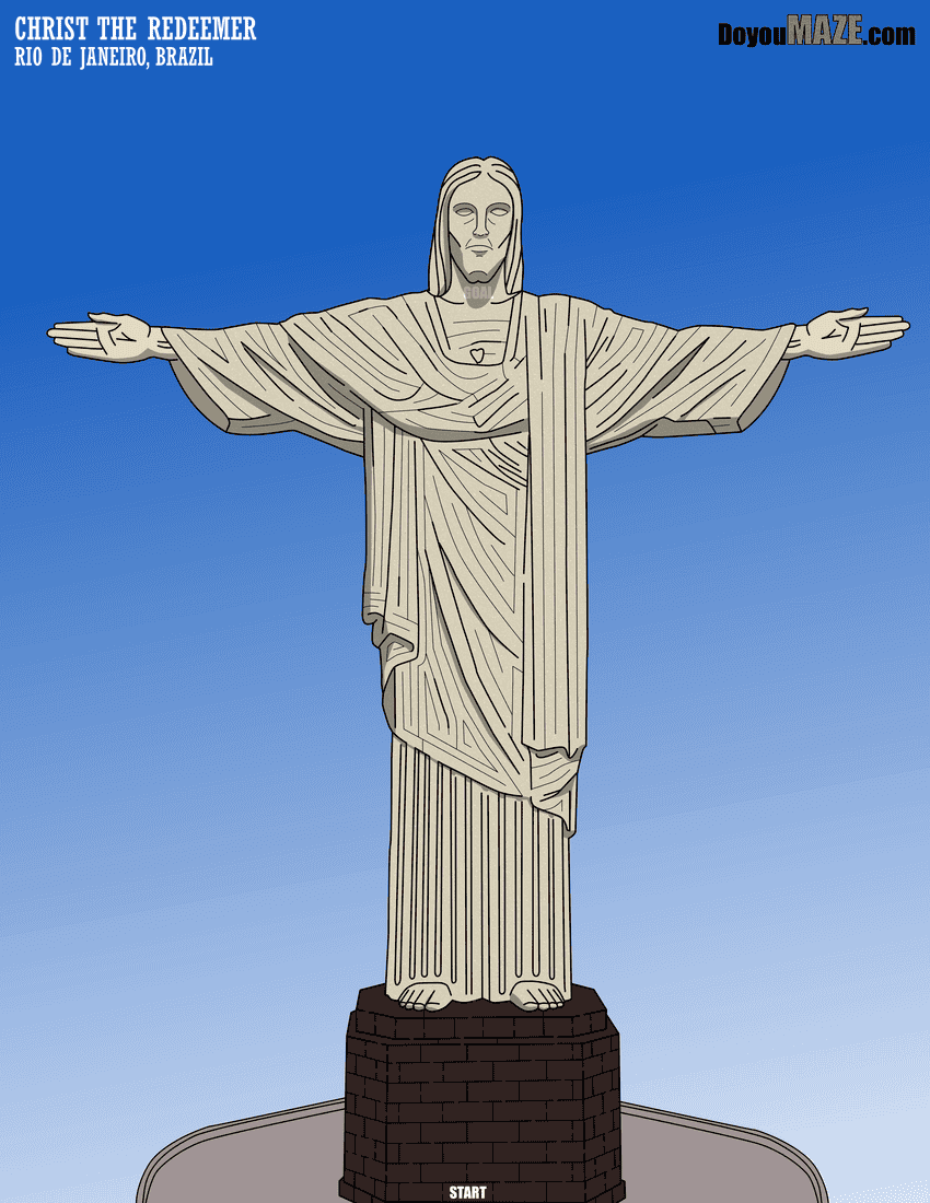 Maze of the Week #245 - Christ the Redeemer