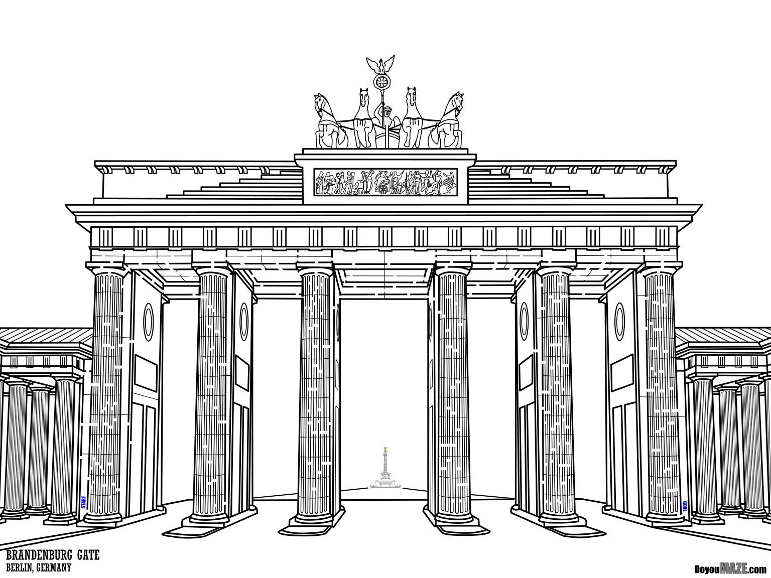 Maze of the Week #248 - Brandenburg Gate