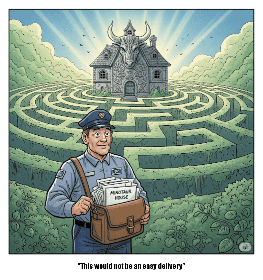 Doyoumaze Comic Strip #38 - Delivery