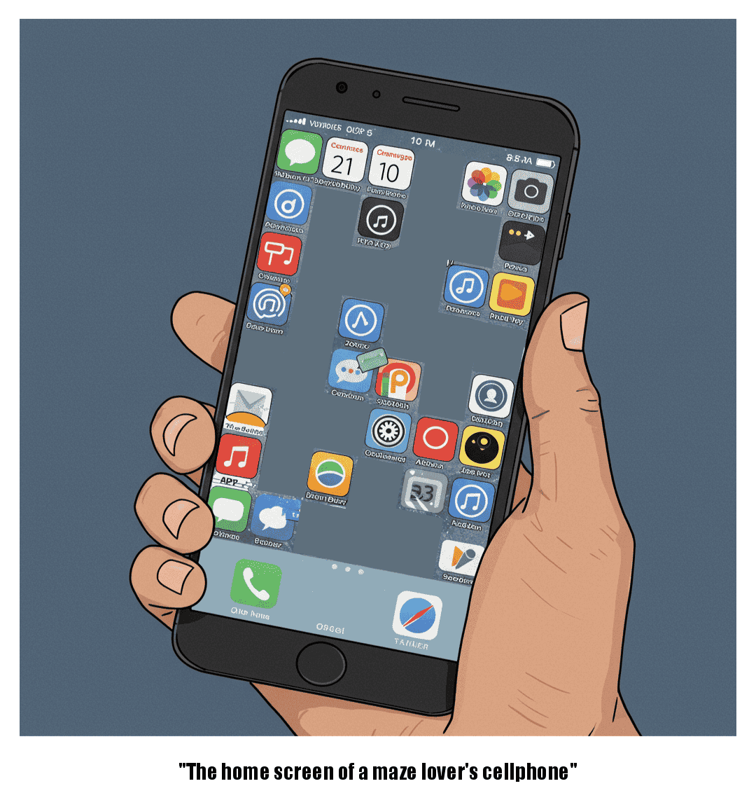 Doyoumaze Comic Strip #39 - Phone