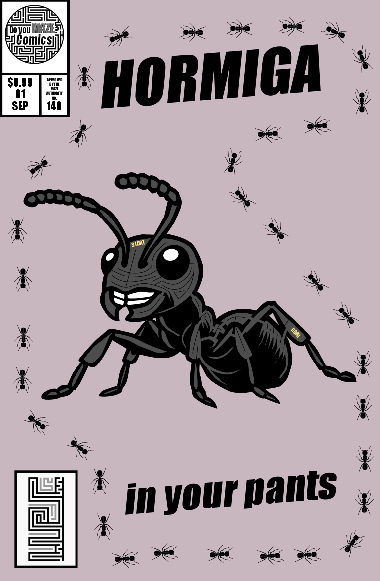 Ant Maze Comic Book