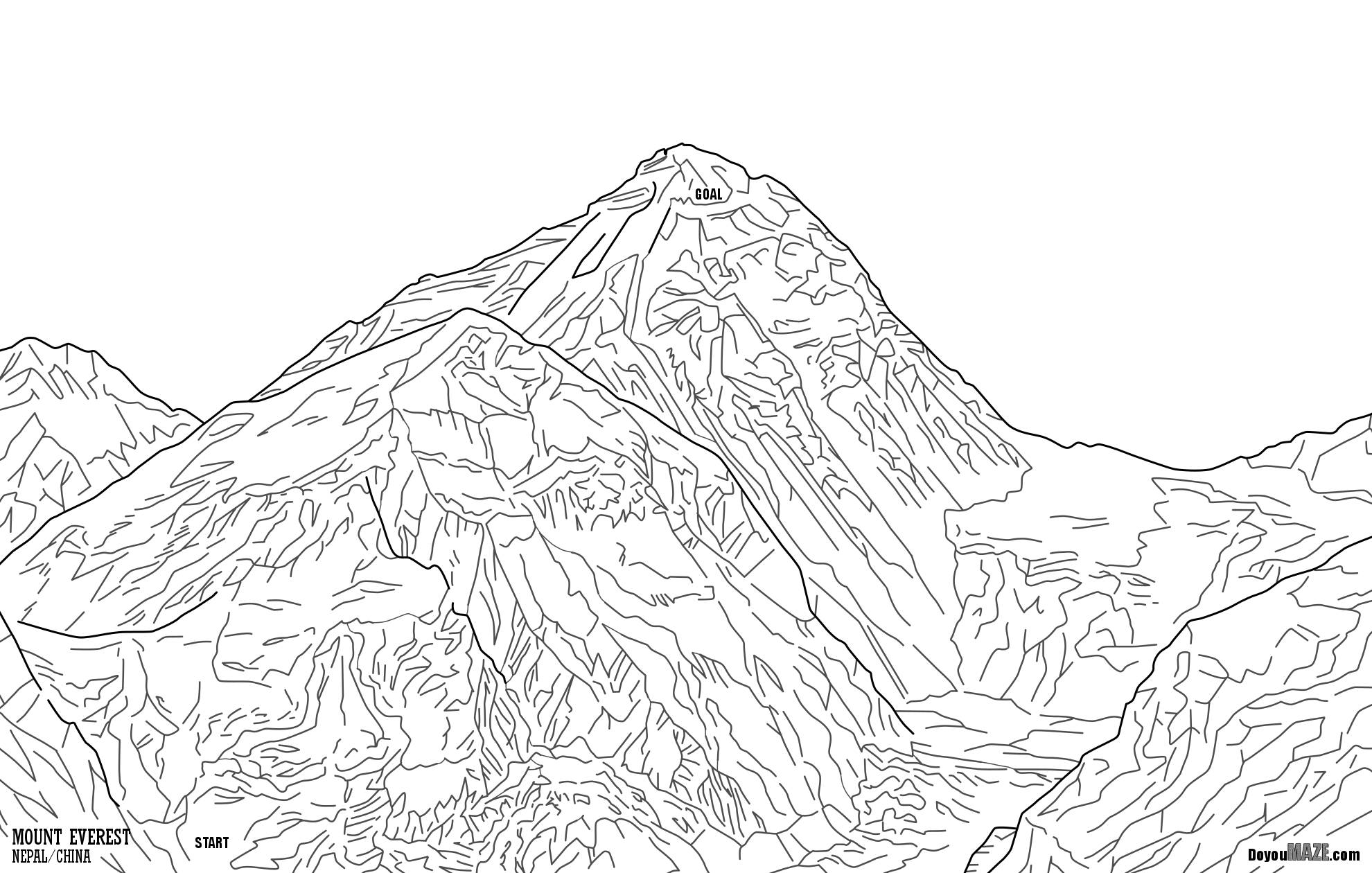 Maze of the Week #249 - Mount Everest 